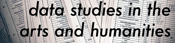 data studies in the arts and humanities